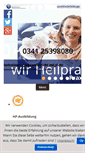 Mobile Screenshot of heilpraktikerschule-leipzig-bdn.de